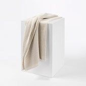 Chunky Knit Throw Ivory